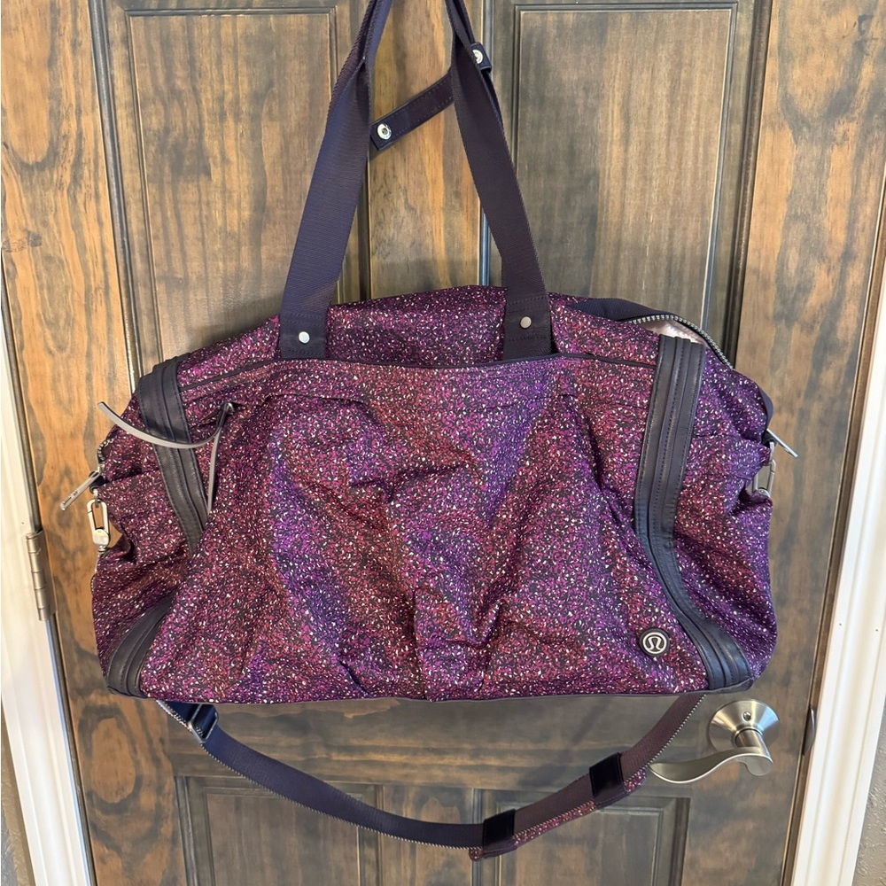 Lululemon Athletica Purple Travel Bag